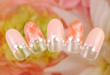 ななめチェック×ホログラム