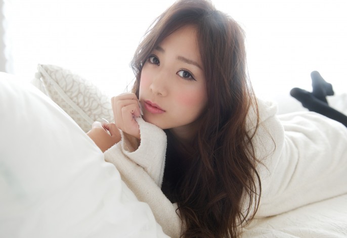 フェミニン系ロングパーマ