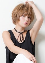 さらっとくせ毛風ショート